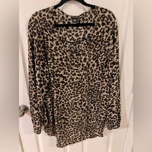 Torrid 4 Leopard Top